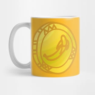 Banana Doubloon for a Pirate Monkey Mug